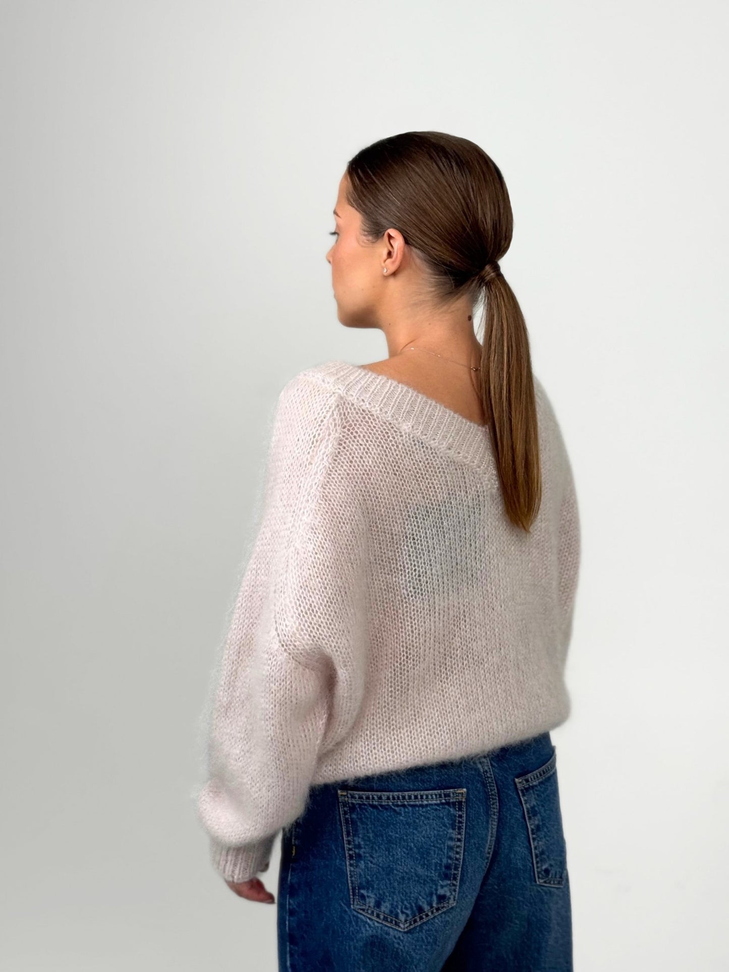 JULIETTE pudrinis megztinis