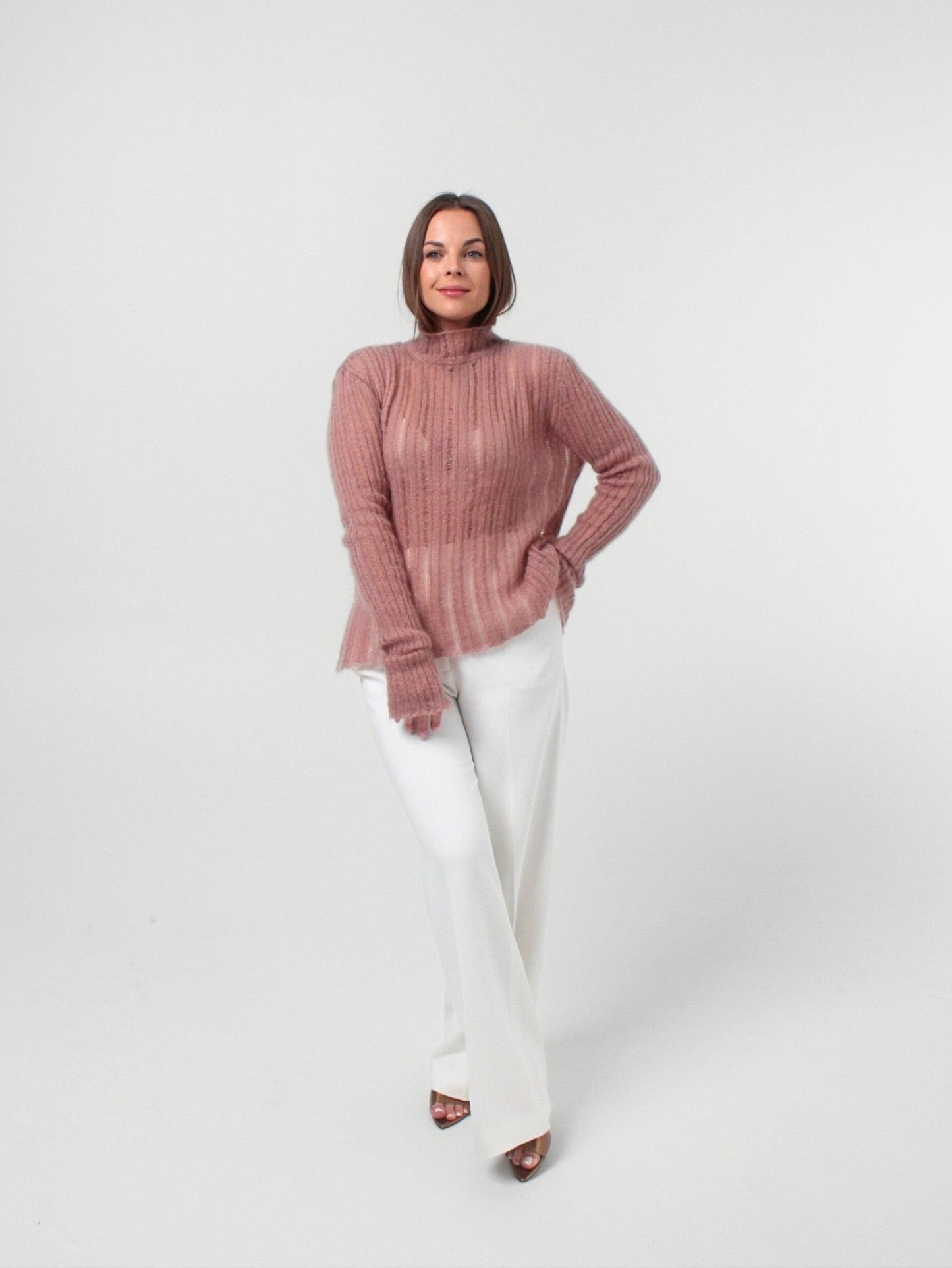 MODERNITÉ pudrinis megztinis