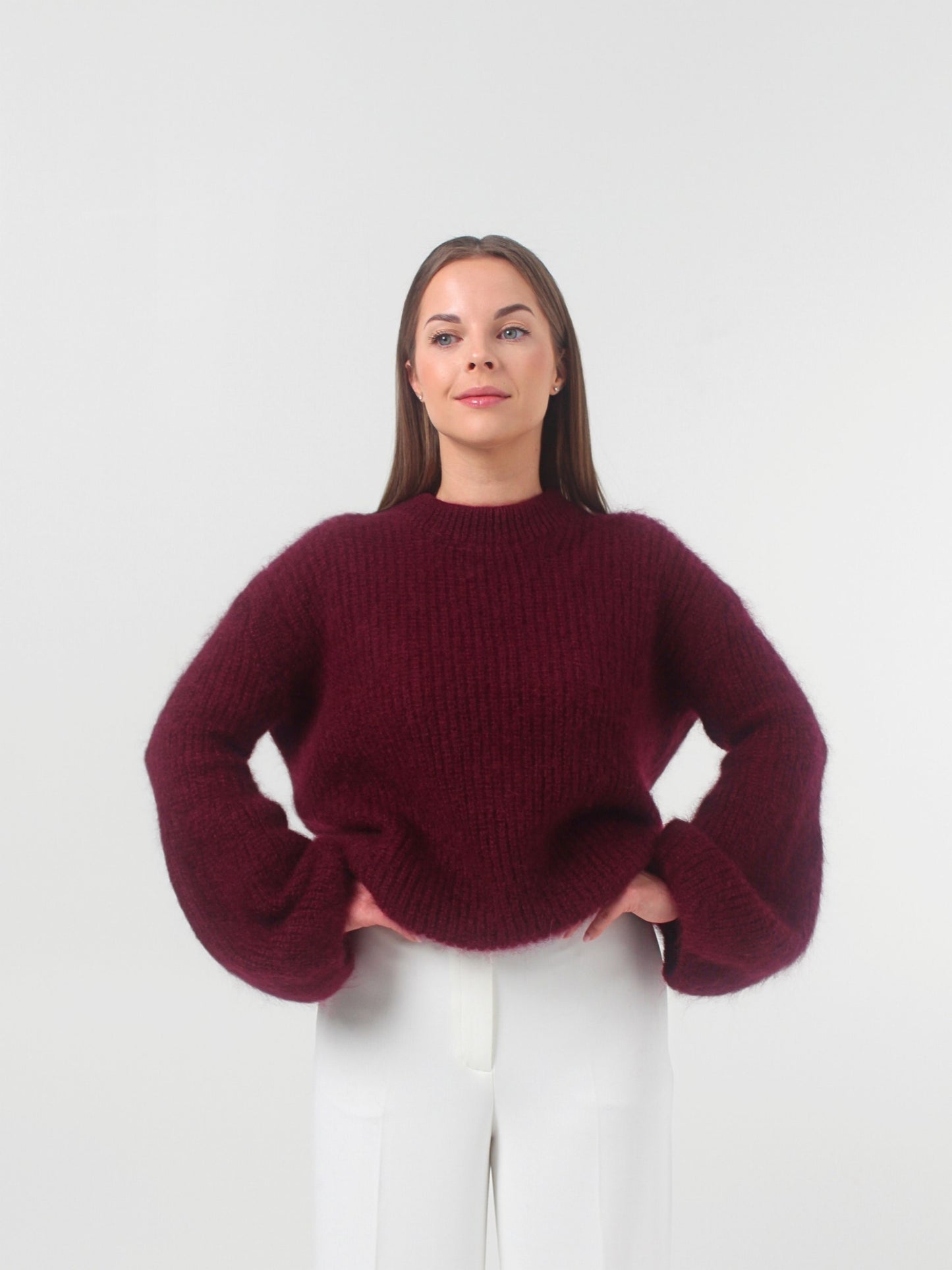 HESTIA bordo megztinis