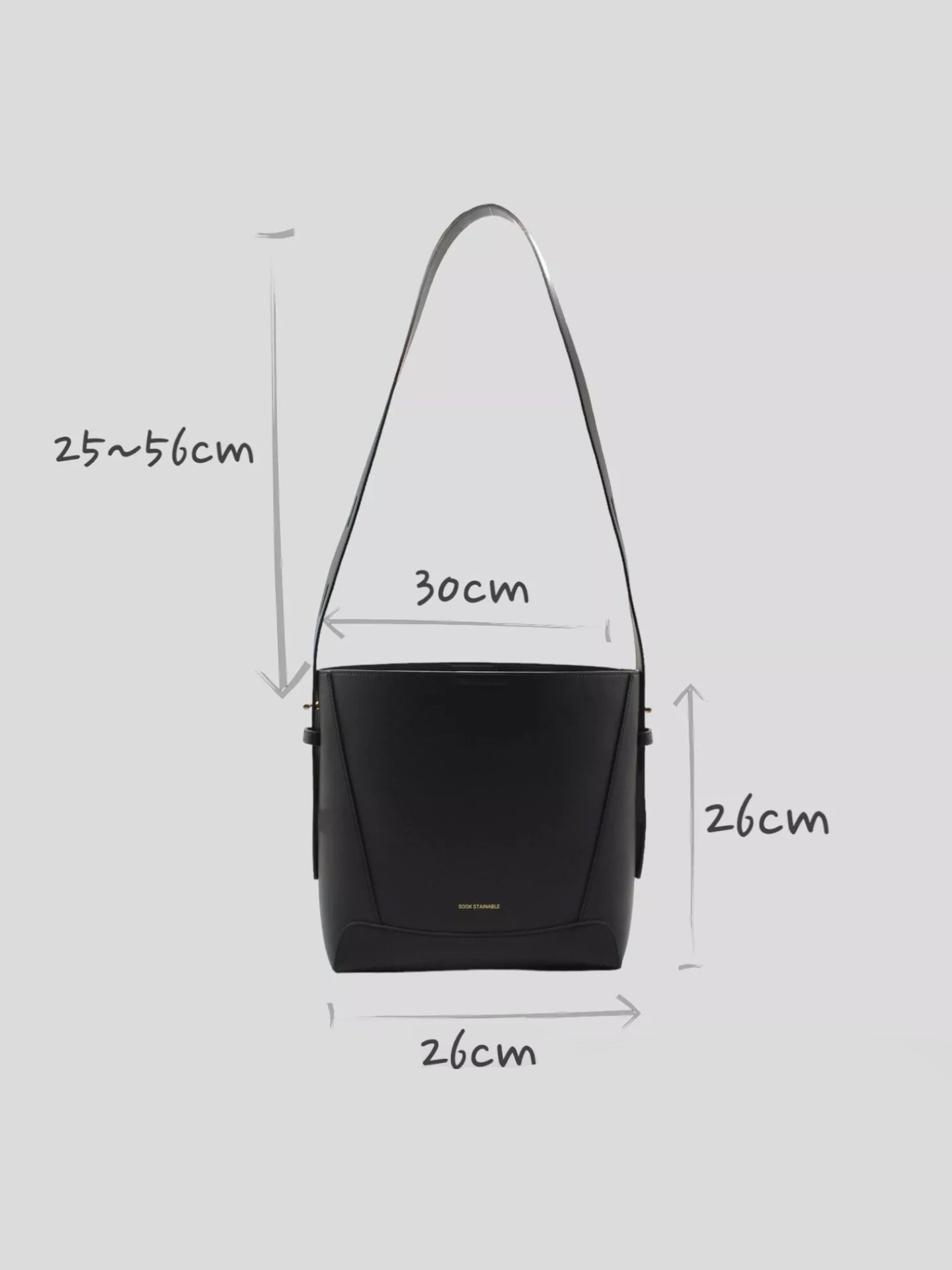 PILLAR juoda rankinė